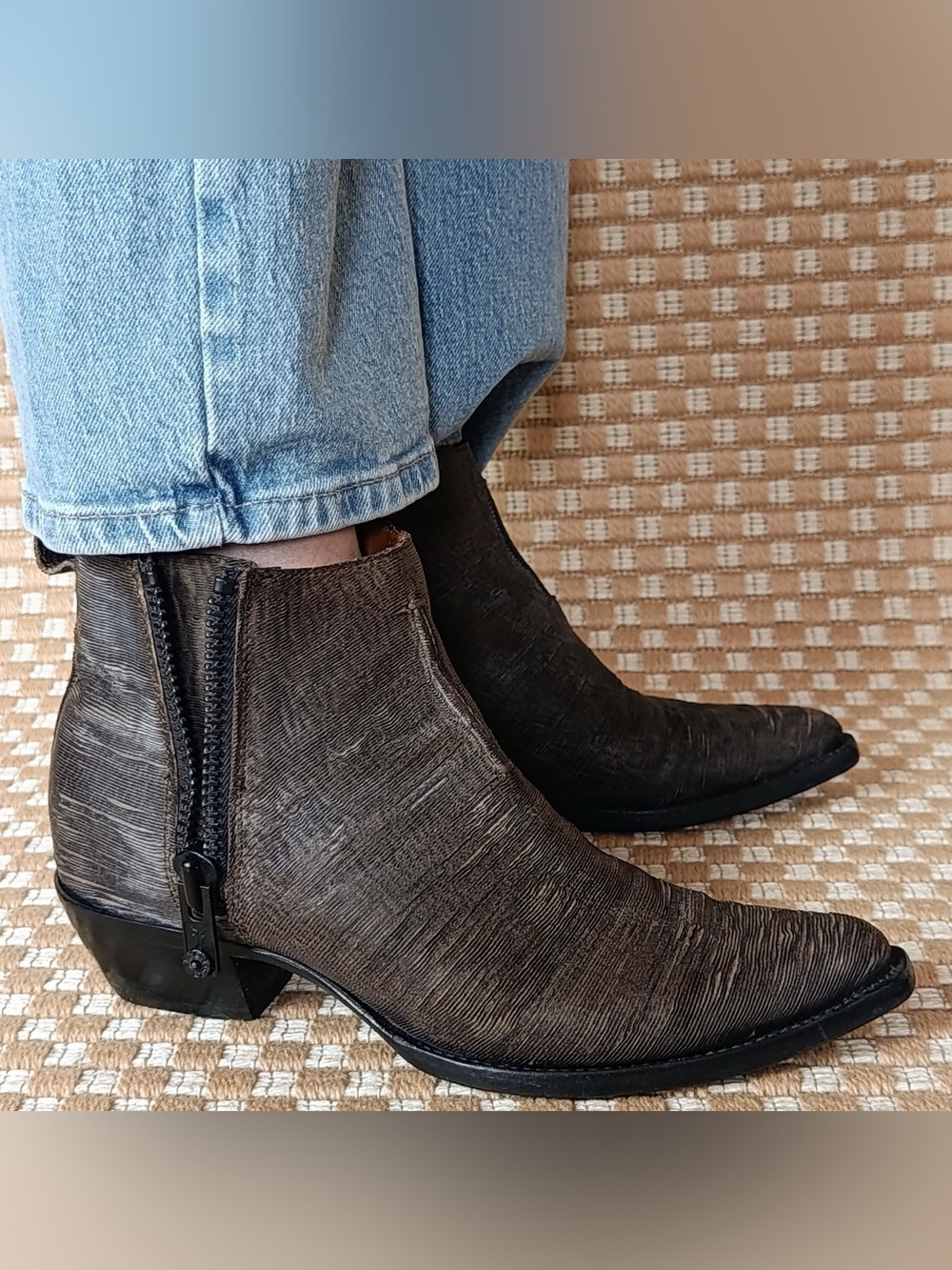 Vintage Frye Sacha Moto boots / Size 9
